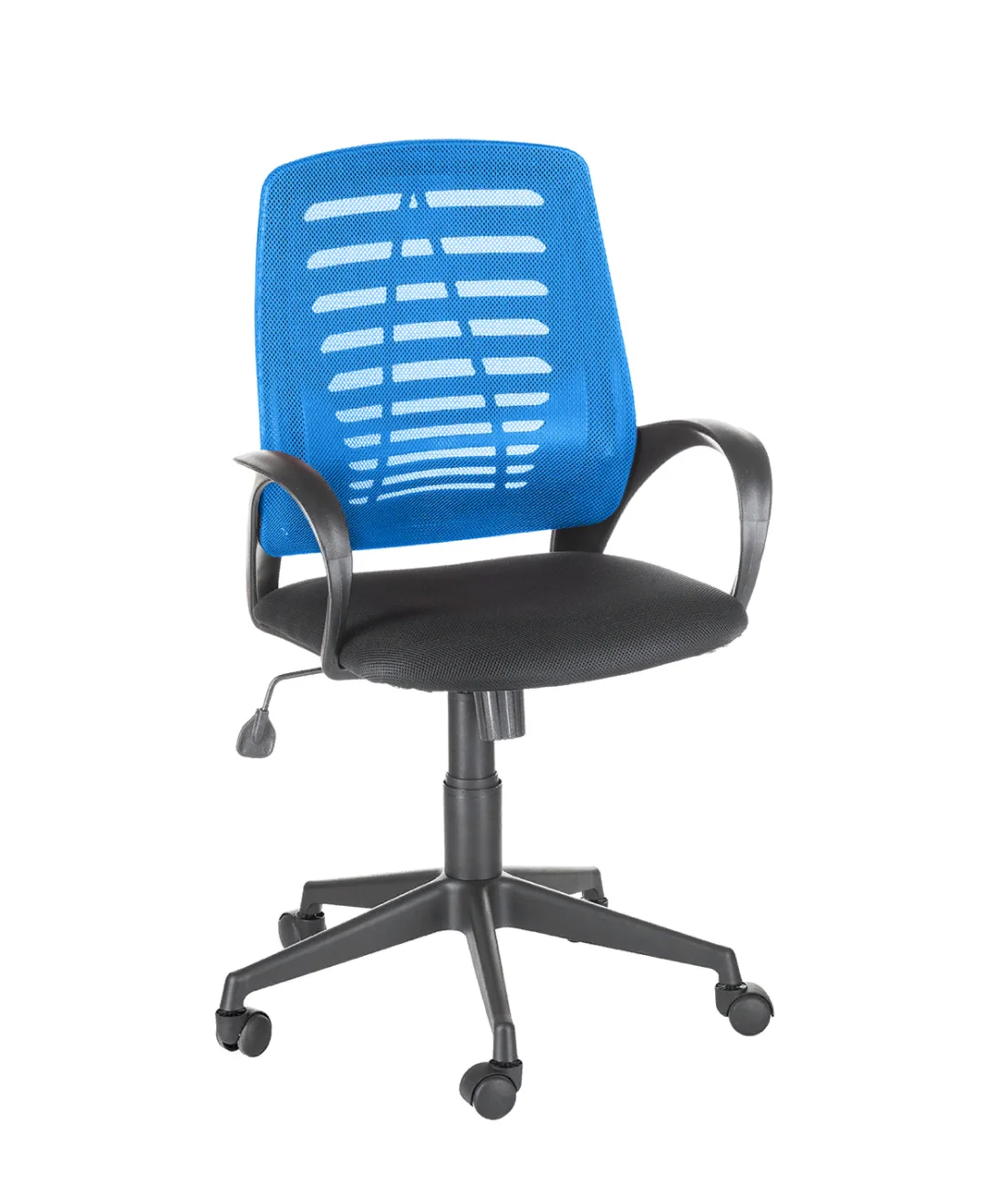 Кресло Ирис TW- синяя/TW-черн в Когалыме - kogalym.mebel-tymen.ru | фото