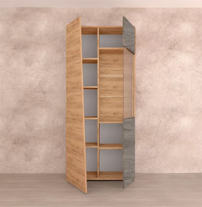 Аллегро-10 Шкаф двухдверный(со стеклом) Диал в Когалыме - kogalym.mebel-tymen.ru | фото