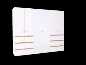 Анона 7 Шкаф для одежды и белья 6-створчатый в Когалыме - kogalym.mebel-tymen.ru | фото