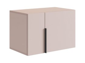 Антресоль двухдверная L600 Баско кашемир в Когалыме - kogalym.mebel-tymen.ru | фото