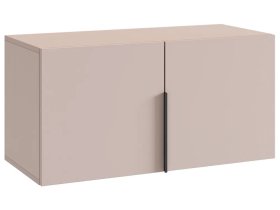 Антресоль двухдверная L800 Баско кашемир в Когалыме - kogalym.mebel-tymen.ru | фото