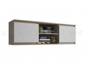 Антресоль Челси Белый глянец, дуб сонома в Когалыме - kogalym.mebel-tymen.ru | фото