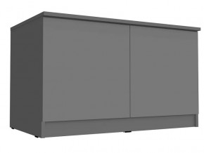 Антресоль-тумба Челси Графит в Когалыме - kogalym.mebel-tymen.ru | фото