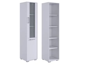 Стеллаж Лайт-2 белый/белый в Когалыме - kogalym.mebel-tymen.ru | фото