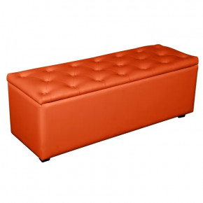 Банкетка Монако-2 (оранжевый) в Когалыме - kogalym.mebel-tymen.ru | фото