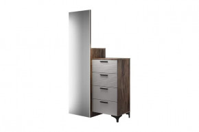 Брента Комод с зеркалом Жемчуг в Когалыме - kogalym.mebel-tymen.ru | фото