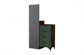 Брента Комод с зеркалом Оливковый в Когалыме - kogalym.mebel-tymen.ru | фото