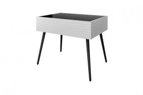 Брента Стол журнальный Белый в Когалыме - kogalym.mebel-tymen.ru | фото