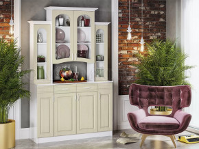 Буфет 4-х створчатый Констанция Фисташка, Мускат в Когалыме - kogalym.mebel-tymen.ru | фото