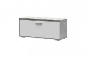 ДЕНВЕР ТБ 02 Тумба (ш1000*г354*в428мм), Ателье светлое/Белая шагрень в Когалыме - kogalym.mebel-tymen.ru | фото