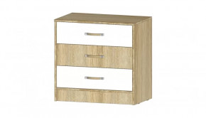 Детская Буратино Комод сонома/белый в Когалыме - kogalym.mebel-tymen.ru | фото