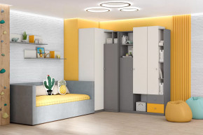 Детская Клео С-5, графит, миндаль, солнечный Диал в Когалыме - kogalym.mebel-tymen.ru | фото