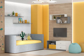 Детская Клео С-6, графит, миндаль, солнечный Диал в Когалыме - kogalym.mebel-tymen.ru | фото