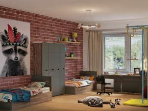 Детская Наоми графит нубук в Когалыме - kogalym.mebel-tymen.ru | фото