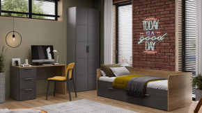 Детская «Стелла» Серый вулкан, Фон Серый, Яблоня Беллуно в Когалыме - kogalym.mebel-tymen.ru | фото