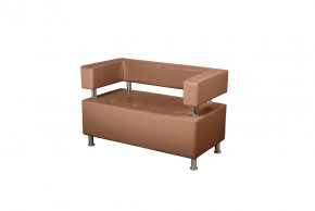 Диван 2-х местный Рейли (коричневый) в Когалыме - kogalym.mebel-tymen.ru | фото