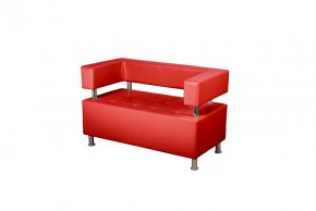 Диван 2-х местный Рейли (красный) в Когалыме - kogalym.mebel-tymen.ru | фото