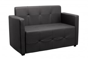Диван 2-х местный Ситено (черный) в Когалыме - kogalym.mebel-tymen.ru | фото