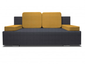 Диван Анри Shaggy Grafit-Shaggy Mustard кат. 2 в Когалыме - kogalym.mebel-tymen.ru | фото