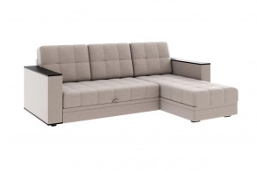 Диван АТЛАНТ угловой без столика NEO 8 кэмэл в Когалыме - kogalym.mebel-tymen.ru | фото
