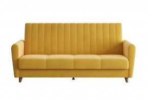 Диван-кровать Монако Модель 002 Велюр Ультра Мустард в Когалыме - kogalym.mebel-tymen.ru | фото