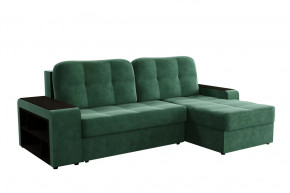 Диван-кровать угловой Дубай Модель 011 Велюр Ультра форест в Когалыме - kogalym.mebel-tymen.ru | фото