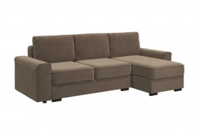 Диван-кровать угловой "Леон" серо-бежевый в Когалыме - kogalym.mebel-tymen.ru | фото
