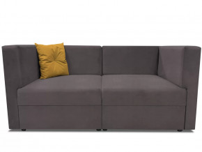 Диван модульный прямой Бергамо две секции Dream Grey кат. 3 в Когалыме - kogalym.mebel-tymen.ru | фото