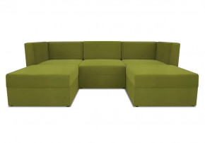 Диван модульный угловой Бергамо пять секций Dream Apple кат. 3 в Когалыме - kogalym.mebel-tymen.ru | фото
