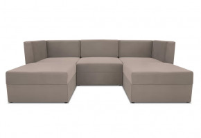 Диван модульный угловой Бергамо пять секций Dream beige кат. 3 в Когалыме - kogalym.mebel-tymen.ru | фото