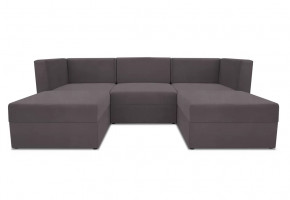 Диван модульный угловой Бергамо пять секций Dream Grey кат. 3 в Когалыме - kogalym.mebel-tymen.ru | фото