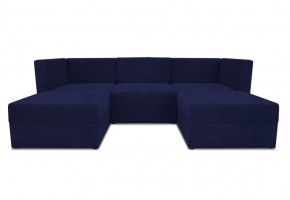 Диван модульный угловой Бергамо пять секций Dream Indigo кат. 3 в Когалыме - kogalym.mebel-tymen.ru | фото