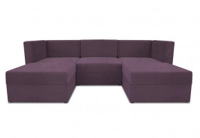 Диван модульный угловой Бергамо пять секций Dream Plum кат. 3 в Когалыме - kogalym.mebel-tymen.ru | фото