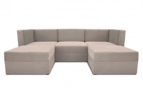 Диван модульный угловой Бергамо пять секций Savana plus Ivory кат. 1 в Когалыме - kogalym.mebel-tymen.ru | фото