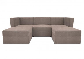 Диван модульный угловой Бергамо пять секций Savana plus Mocca кат. 1 в Когалыме - kogalym.mebel-tymen.ru | фото