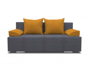 Диван Оксфорд Savana Plus Grafit-Savana Plus Yellow кат. 1 в Когалыме - kogalym.mebel-tymen.ru | фото