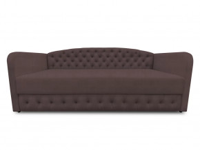 Диван-софа Гарвард-2 с каретной стяжкой Bingo Chocolate кат.1 в Когалыме - kogalym.mebel-tymen.ru | фото