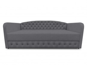 Диван-софа Гарвард-2 с каретной стяжкой Bingo Grafit кат.1 в Когалыме - kogalym.mebel-tymen.ru | фото