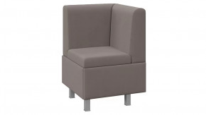 Диван угловой «Каир» Исп.2 Велюр Camaro 05 (мокко) в Когалыме - kogalym.mebel-tymen.ru | фото