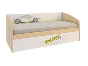 Кровать Форсаж (Софа) дуб сонома/белый в Когалыме - kogalym.mebel-tymen.ru | фото