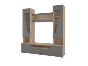 Гостиная Анталия 2 Сонома - Графит софт в Когалыме - kogalym.mebel-tymen.ru | фото