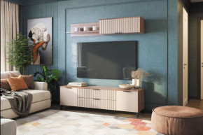 Гостиная Тоскана №1, дуб табачный/бисквит в Когалыме - kogalym.mebel-tymen.ru | фото