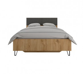 GRACE кровать LOZ120х200 (Дуб наварра/Графит) в Когалыме - kogalym.mebel-tymen.ru | фото