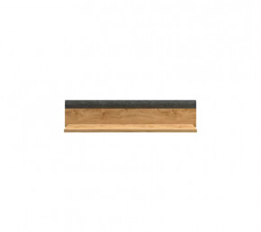 GRACE полка POL98 (Дуб наварра/Графит) в Когалыме - kogalym.mebel-tymen.ru | фото