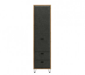 GRACE шкаф REG1D2S (Дуб наварра/Графит) в Когалыме - kogalym.mebel-tymen.ru | фото