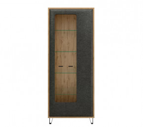 GRACE шкаф REG2W (Дуб наварра/Графит) в Когалыме - kogalym.mebel-tymen.ru | фото