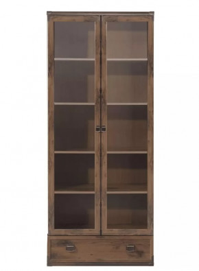 ИНДИАНА шкаф-витрина JWIT 2d1s (Дуб саттер) в Когалыме - kogalym.mebel-tymen.ru | фото