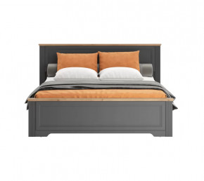 JASMIN кровать LOZ160х200 (Графит/ Дуб артизан ) в Когалыме - kogalym.mebel-tymen.ru | фото