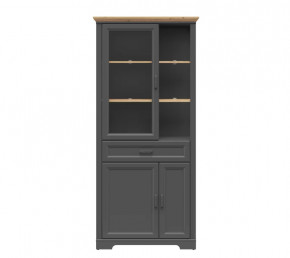 JASMIN шкаф REG1W2D1S (Графит/ Дуб артизан) в Когалыме - kogalym.mebel-tymen.ru | фото