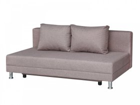 Диван Комфорт Лайт без подлокотников 2 подушки латте в Когалыме - kogalym.mebel-tymen.ru | фото